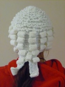 Barrister's wig | Jazmo Crochet