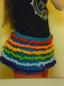 rainbow ruffle 2