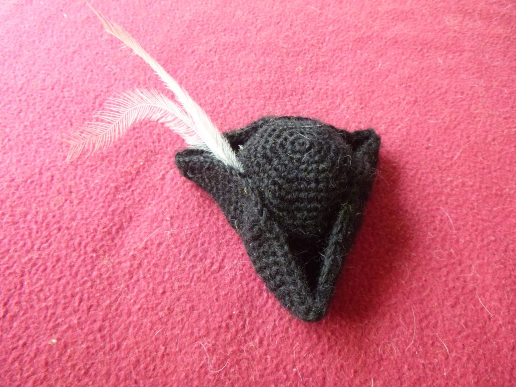 Kittycat tricorne hat Jazmo Crochet
